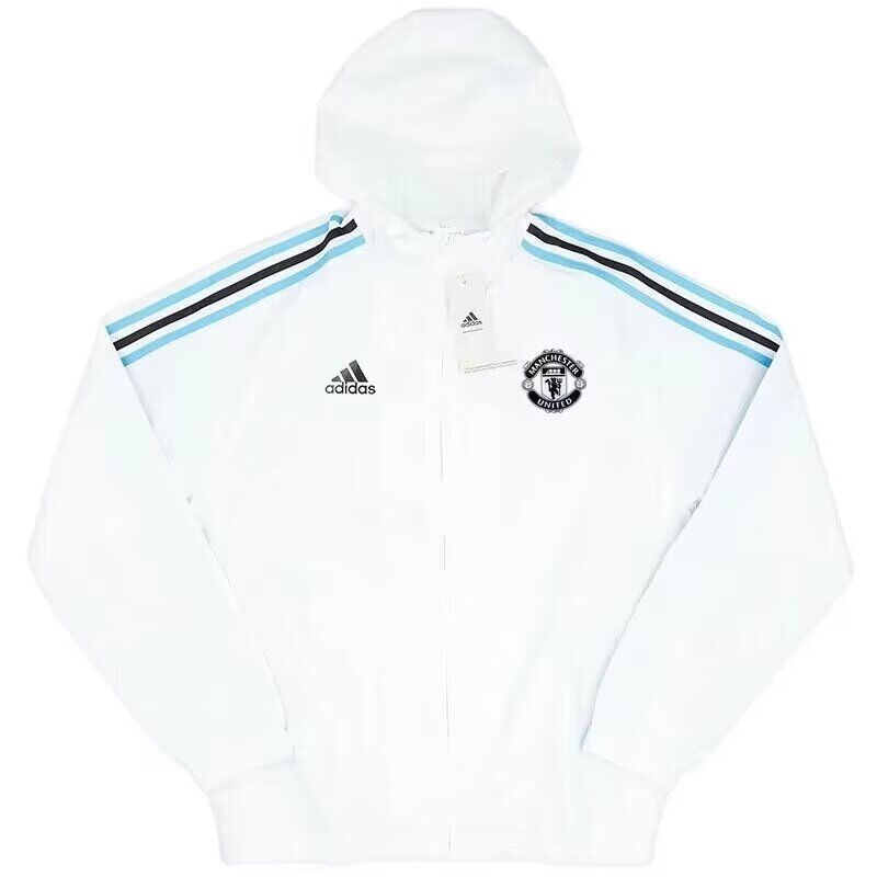 AAA Quality Manchester Utd 24/25 Wind Coat - White